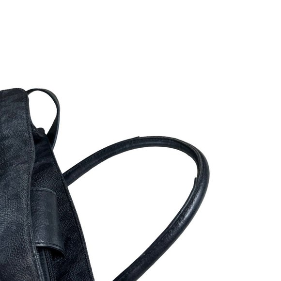 Michael Kors Black Gray MK Logo Hamilton Signature Tote Handbag Purse Authentic - Picture 4 of 16